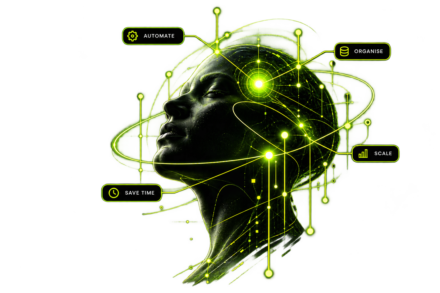 Neon cybernetic mind interface
